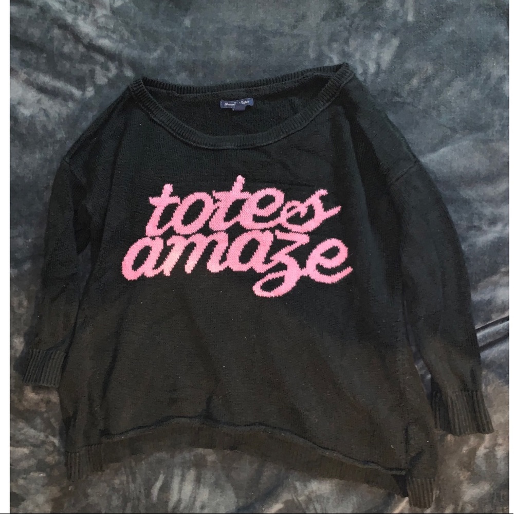 Cropped sweater